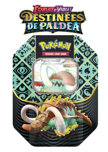 Pokemon Pokebox  EV4.5 Destinées de Paldea FORT-IVOIRE EX français