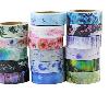 Washi Tape SOUTHERN FLOWERS Lot de 5 - modèles au choix