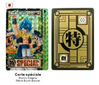  Carte Dragon Ball Super Carddass Premium Edition Japonaise Bombe Gogeta Bleue